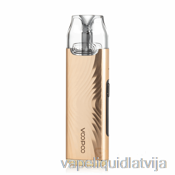 Voopoo V.thru Pro Eternity 25w Pod Sistēmas Luksusa Zelta Vape šķidrums